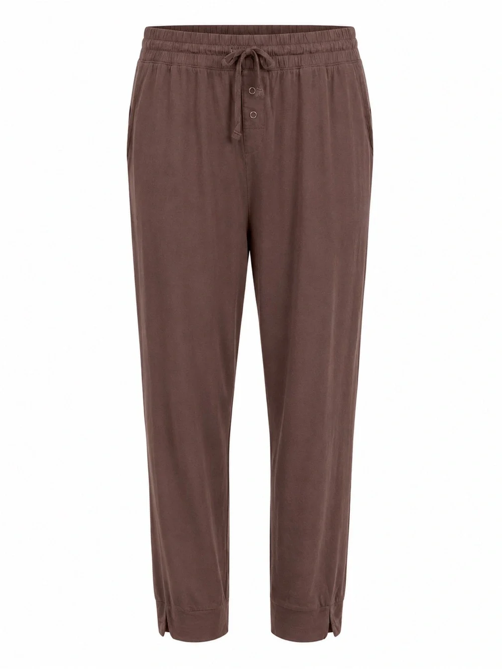 Little Sleepies Adult Large Viscose / Bamboo Jogger Pajama Pants Brown